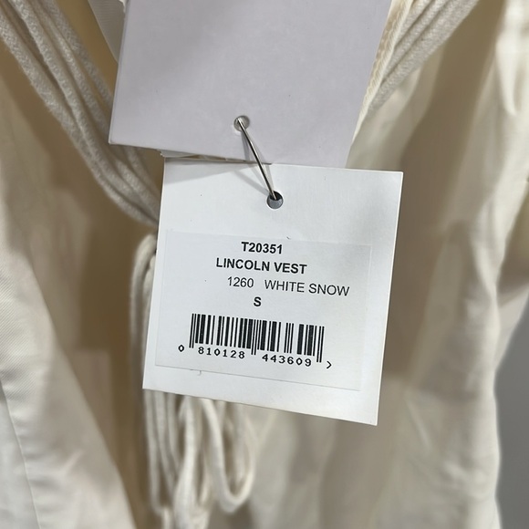 Sabina Musayev Lincoln Vest Dress in White Snow - Picture 8 of 16